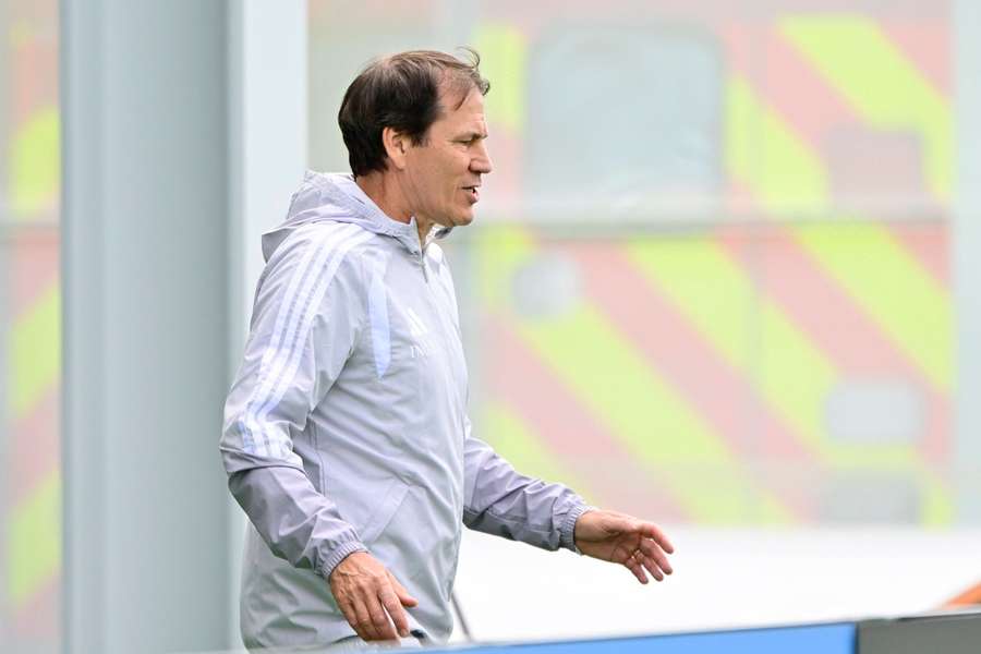 Belgium coach Rudi Garcia Belgium coach Rudi Garcia