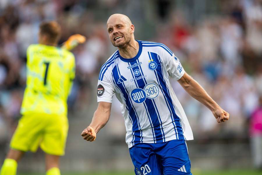 Teemu Pukki was decisive after coming on for HJK