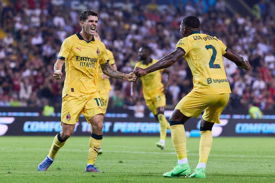 Pulisic foi o homem do jogo em Udine
