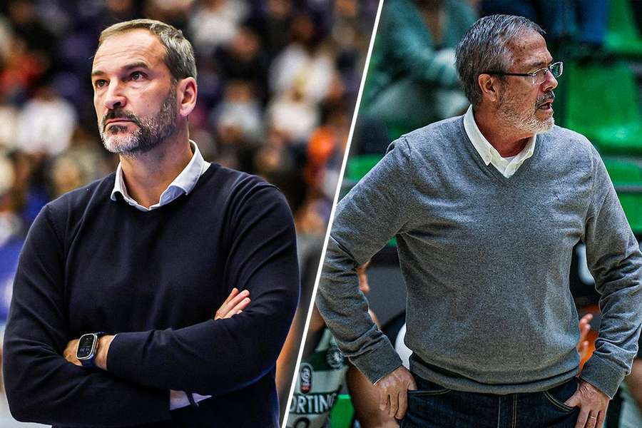 Fernando Sá (FC Porto) e Luís Magalhães (Sporting)