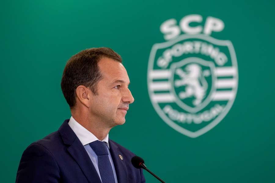 Frederico Varandas, presidente do Sporting Frederico Varandas, presidente do Sporting