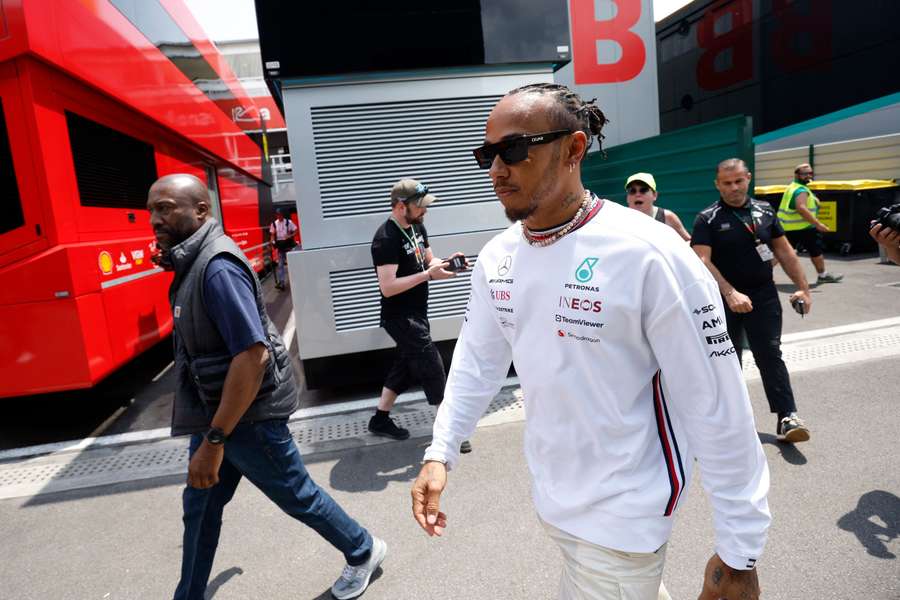 Hamilton is looking forward to the next race