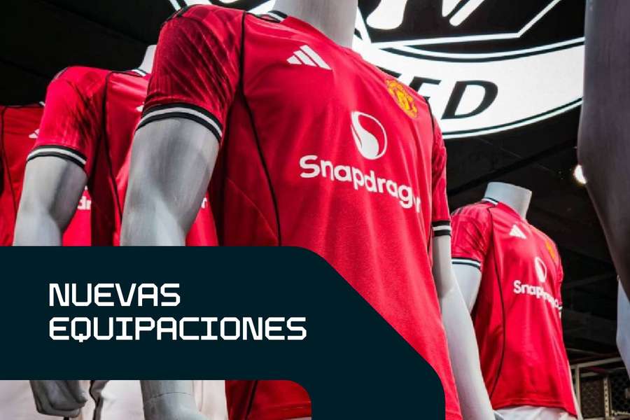 Nueva camiseta del Manchester United