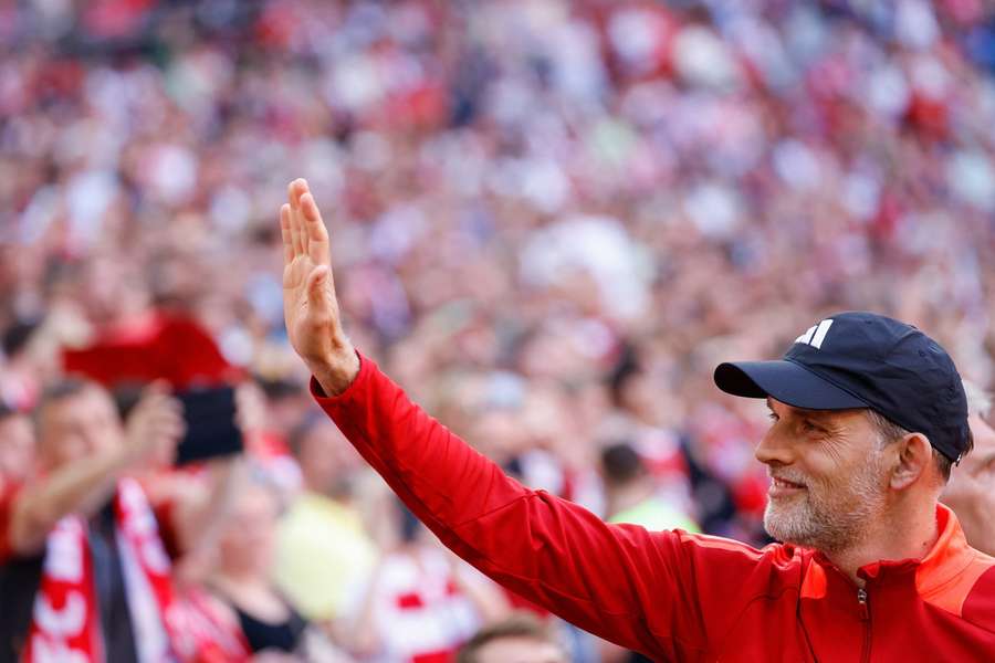 Thomas Tuchel bei seinem letzten Spiel in der Allianz Arena