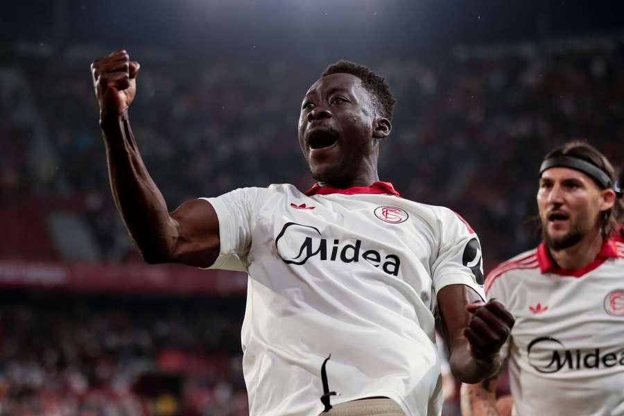 Akor Adams delights in Sevilla win over Atletico Madrid Akor Adams delights in Sevilla win over Atletico Madrid