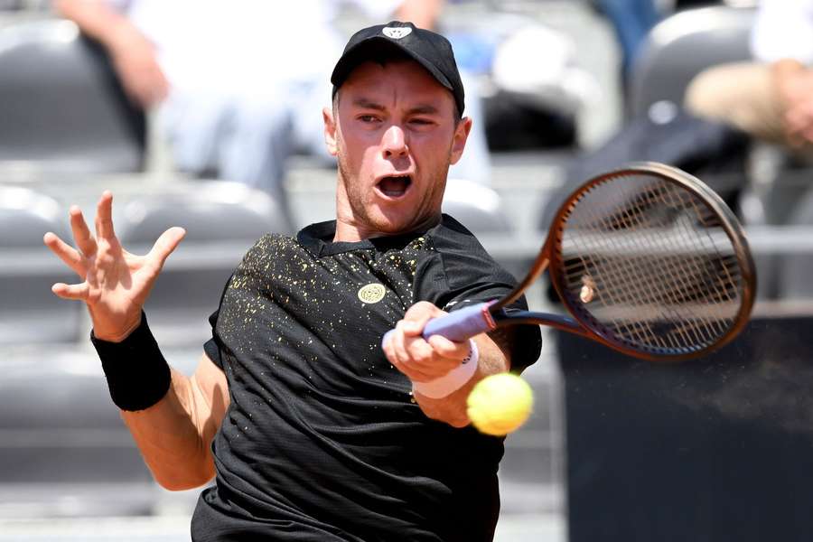 Dominik Koepfer hat das Achtelfinale beim ATP-Turnier von Hamburg verpasst.