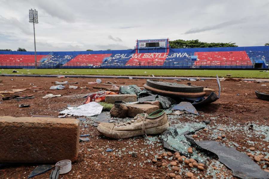 A tragédia no estádio Kanjuruhan vitimou 135 pessoas