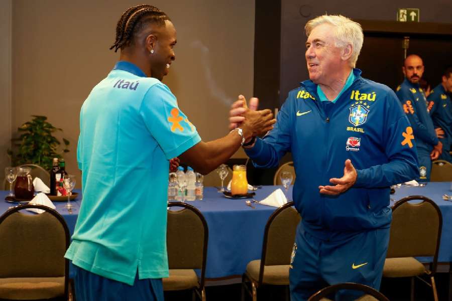 Ancelotti reúne a Vinícius Júnior con la selección brasileña