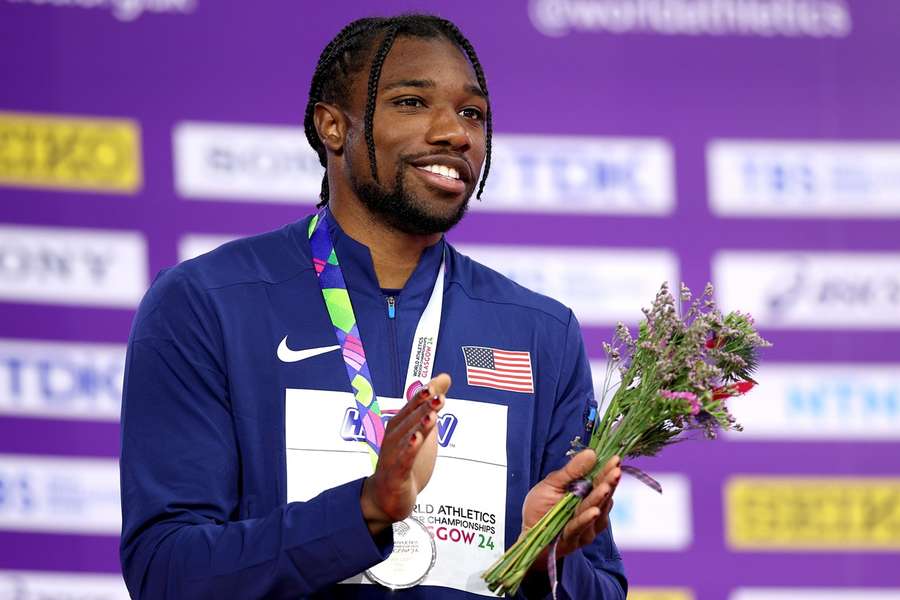 Noah Lyles behaalde in Tokio brons op de 200 meter