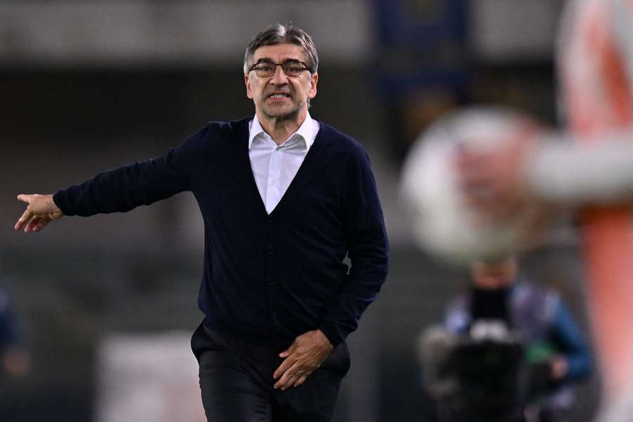 Ivan Juric, entrenador de la Roma