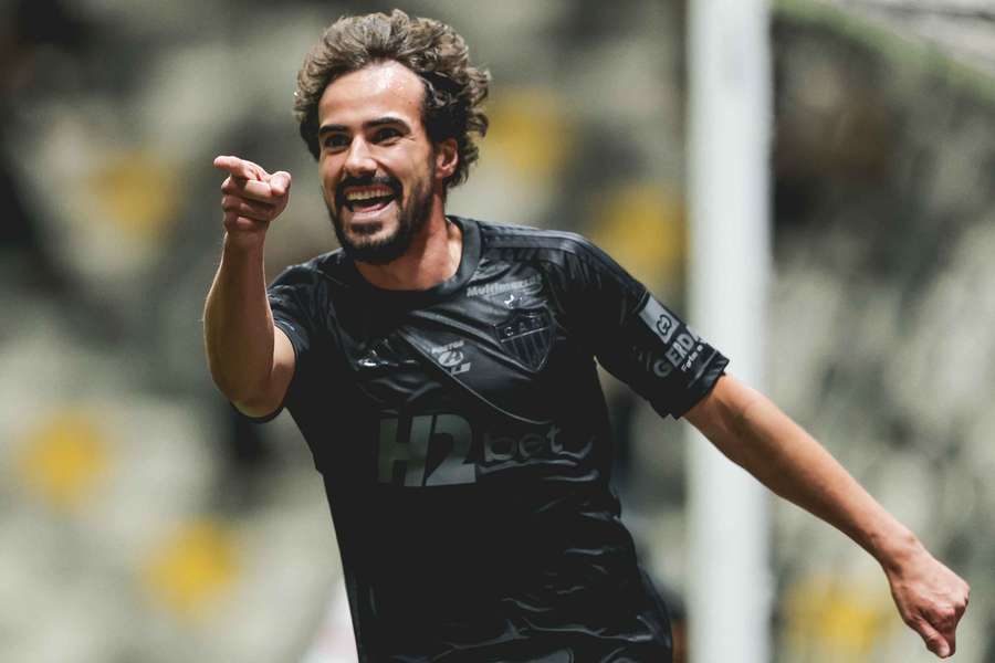 Igor Gomes fez um dos gols do Atlético-MG contra o Bragantino