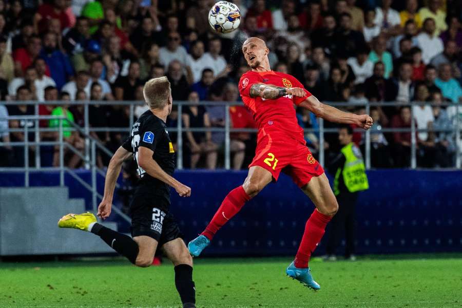 FCSB și Nordsjaelland au încheiat cu o remiză albă în meciul tur, disputat pe stadionul Ghencea