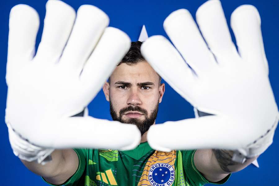 Matheus Cunha, o novo goleiro do Cruzeiro