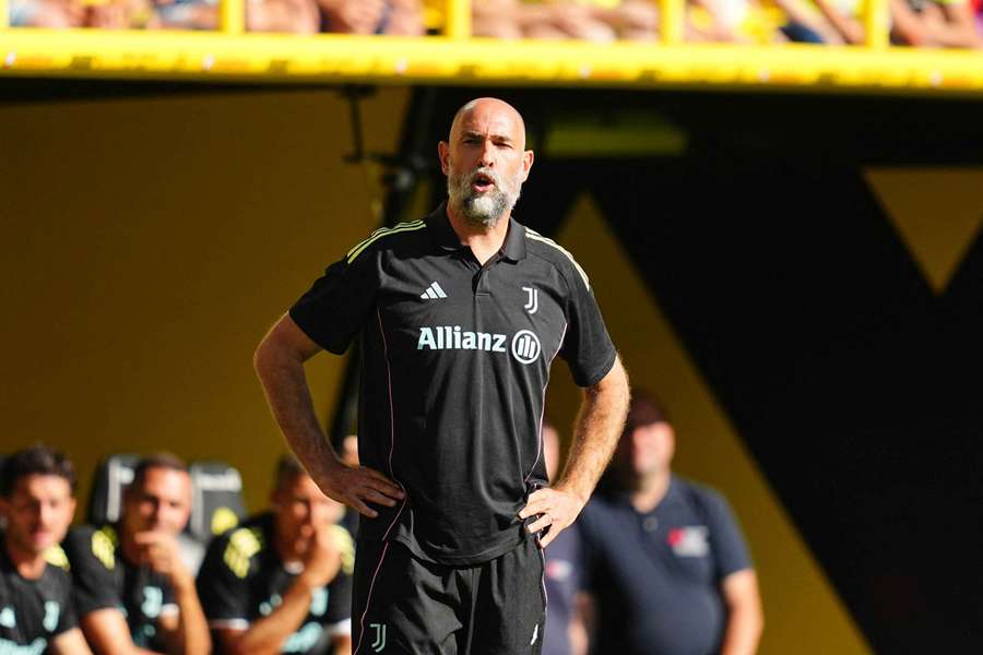 Igor Tudor durante Borussia Dortmund-Juventus