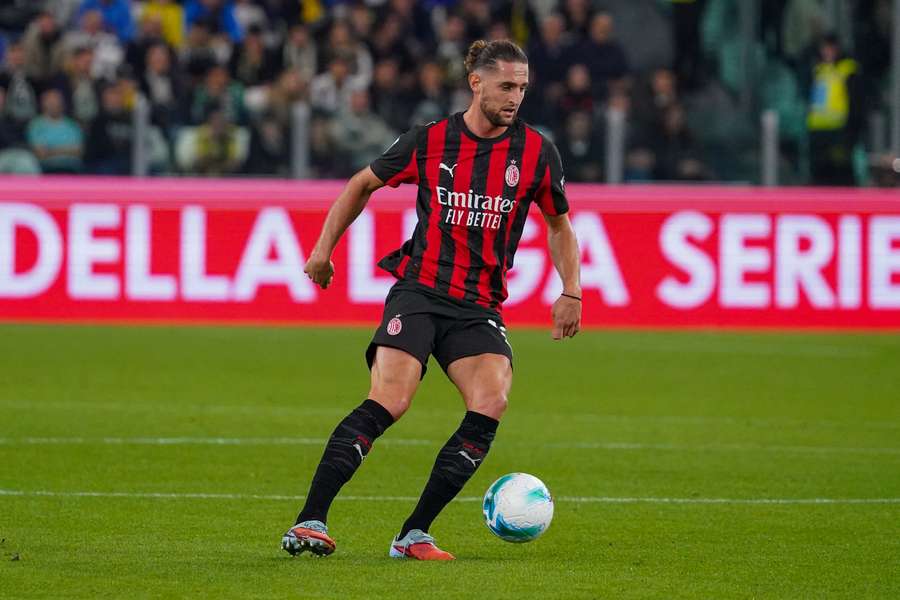 Rabiot avec l'AC Milan.