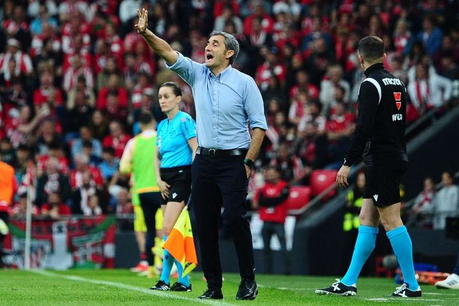 Ernesto Valverde, treinador do Athletic Bilbao