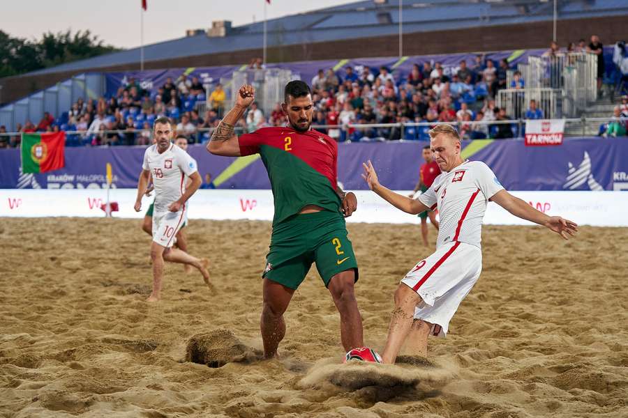 Seleção masculina de futebol praia em destaque nos Jogos Europeus