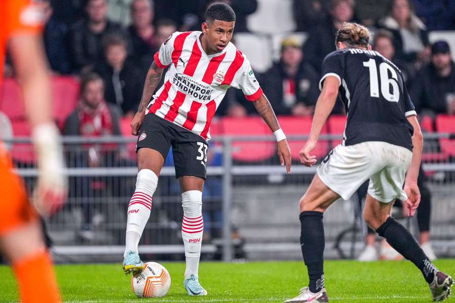 Savinho arrived at PSV in the second half of 2022