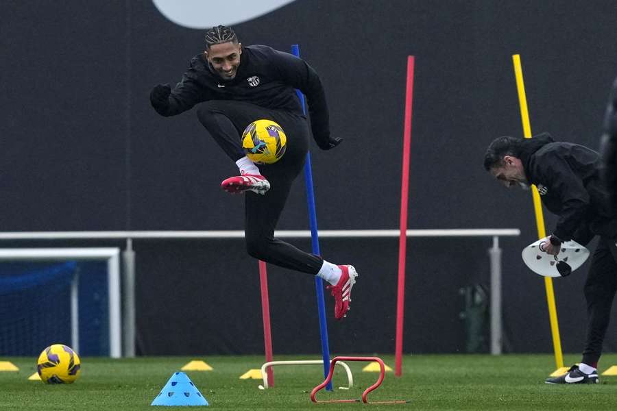 Raphinha marcou o golo do Barcelona no Estádio da Luz