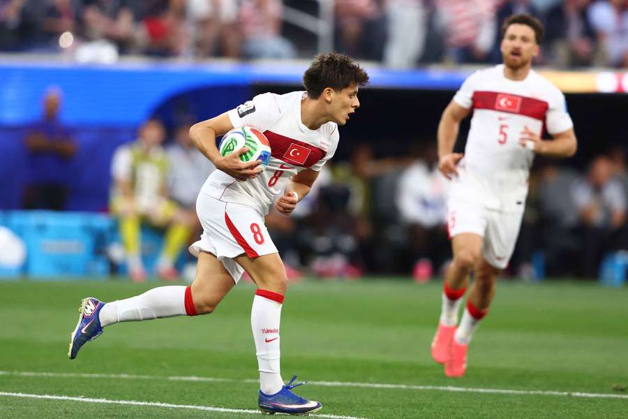 Arda Güler war an beiden Treffern der Türkei beteiligt.