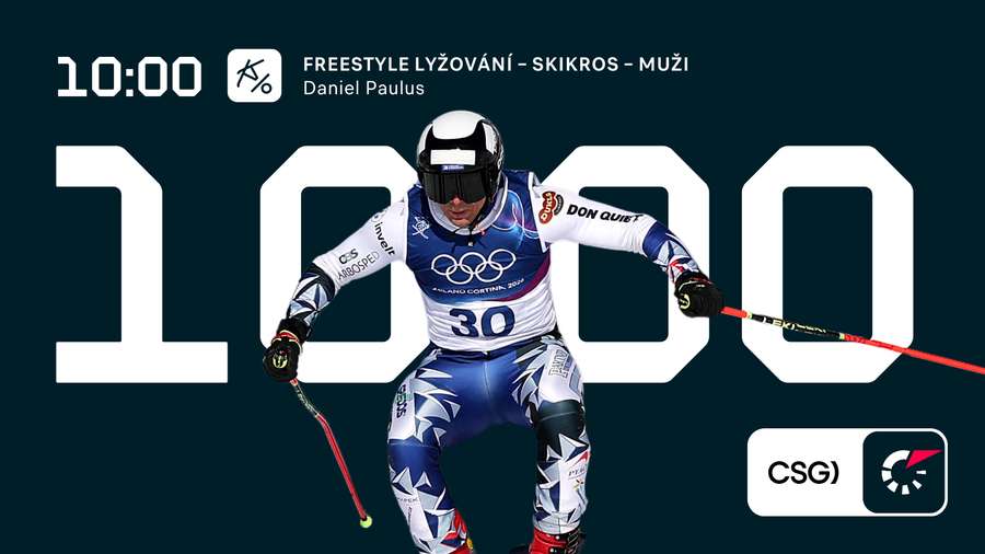 Od 10 hodin čeká kvalifikace skikrosu Daniela Pauluse.