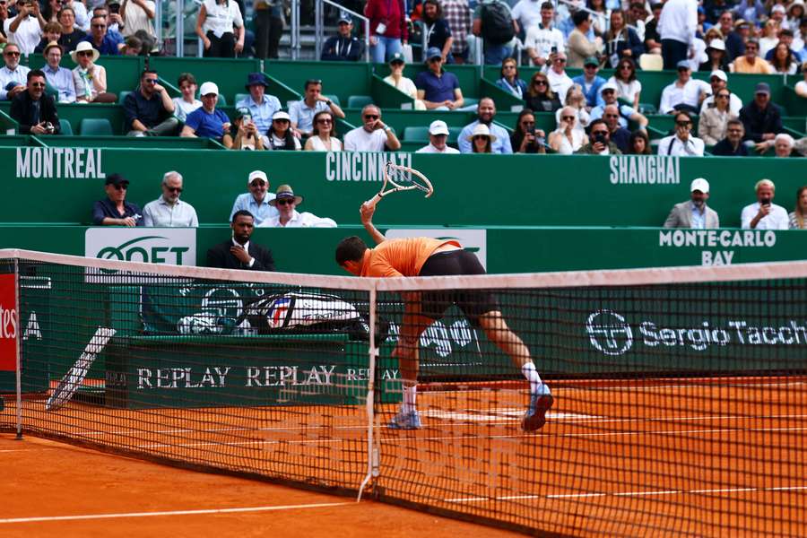 Daniile Medvedev, furios la Monte Carlo Daniile Medvedev, furios la Monte Carlo