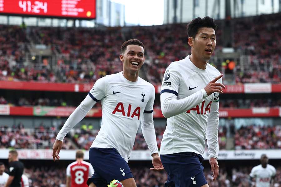 Son elogia o "grande carácter" dos Spurs após o empate com o Arsenal