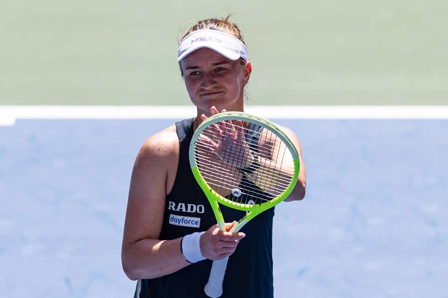 Krejčíková zvládla první kolo na US Open s přehledem.