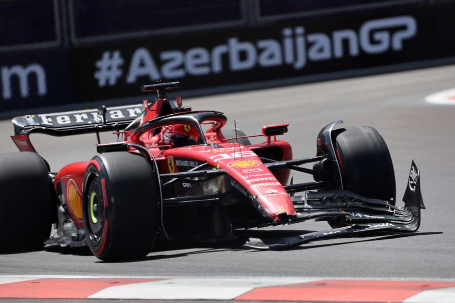 Leclerc had a dramatic sprint qualifier