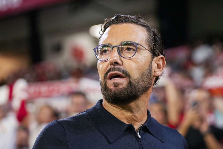 Bordalás, en el partido ante el Sevilla Bordalás, en el partido ante el Sevilla