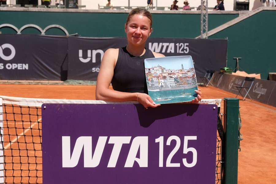 Chwalińska podtrzymała formę w finale. Rywalka była bezradna, a Polka zdobywa tytuł w Oeiras