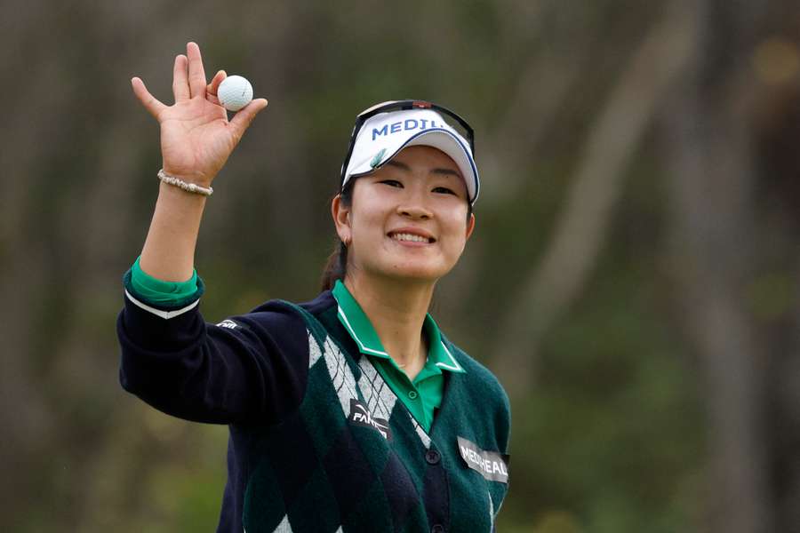 Kim A-lim leads by three shots heading into Sunday's final round of the LPGA Tour's Tournament of Champions in Orlando