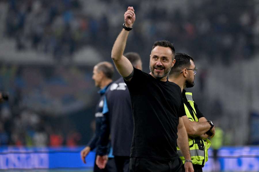 Pour Roberto De Zerbi, l'OM a fait "un grand match"