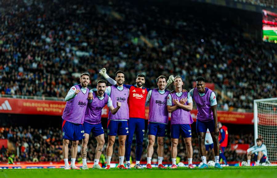 Los internacionales también se divirtieron en Mestalla Los internacionales también se divirtieron en Mestalla