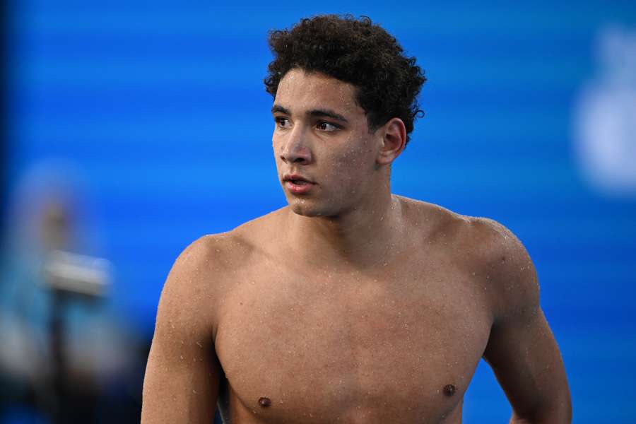 Ahmed Hafnaoui numa prova