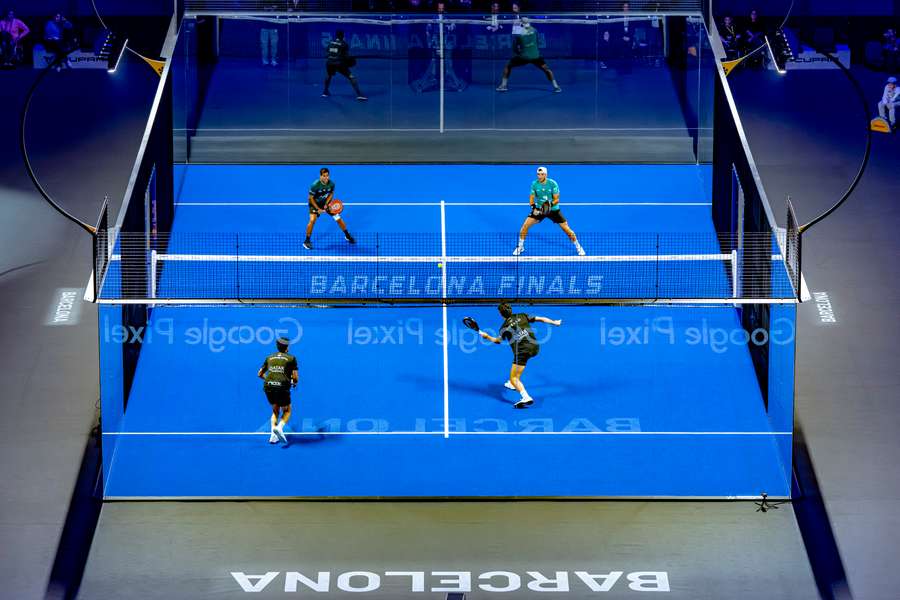 Panorámica de la final masculina en Barcelona