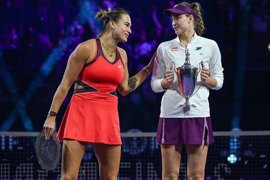 Elena Rybakina e Aryna Sabalenka Elena Rybakina e Aryna Sabalenka