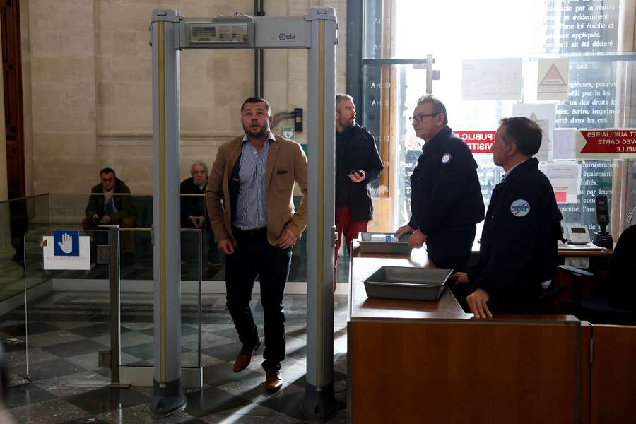 Loïck Jammes, au tribunal en décembre 2024.