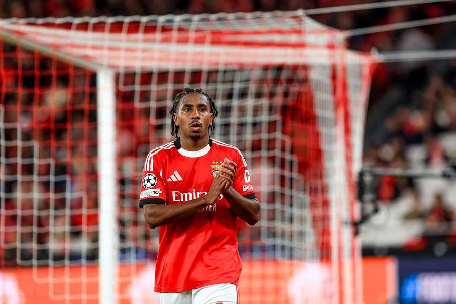 Leandro Barreiro, jogador do Benfica