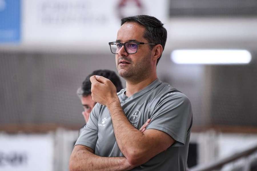 Hélder Antunes, selecionador nacional de hóquei em patins feminino