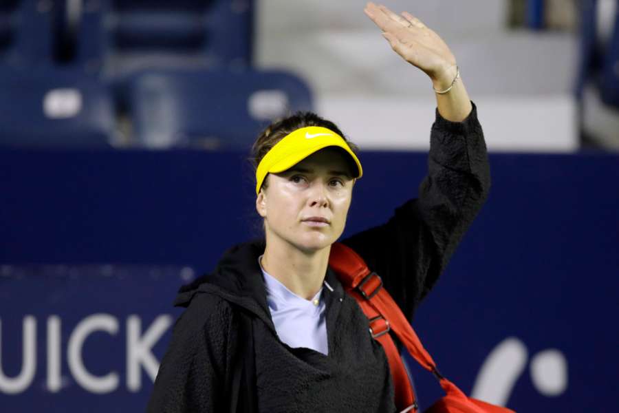Elina Svitolina entrou em quadra seis meses após dar à luz Elina Svitolina entrou em quadra seis meses após dar à luz