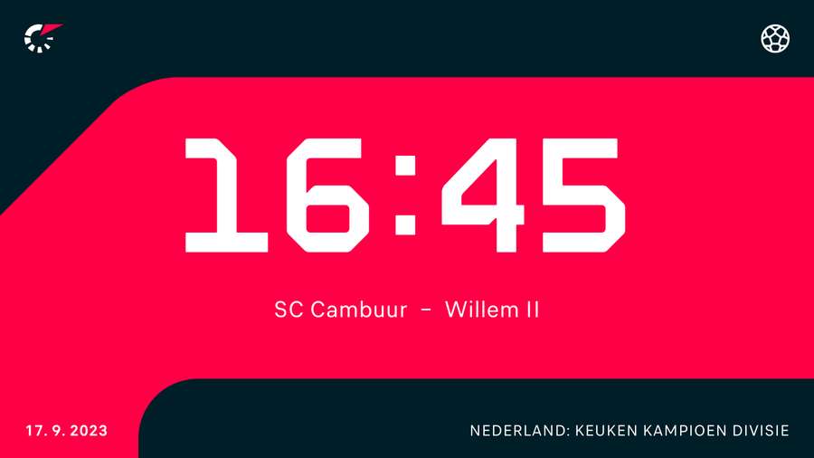 Cambuur Leeuwarden - Willem II