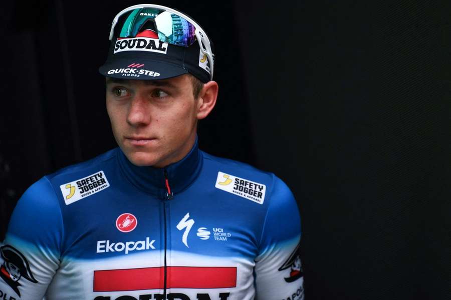 Remco Evenepoel sofreu acidente