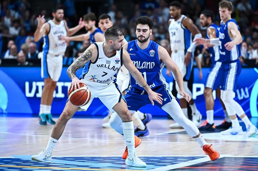 Greece did just enough to hold off Finland's comeback