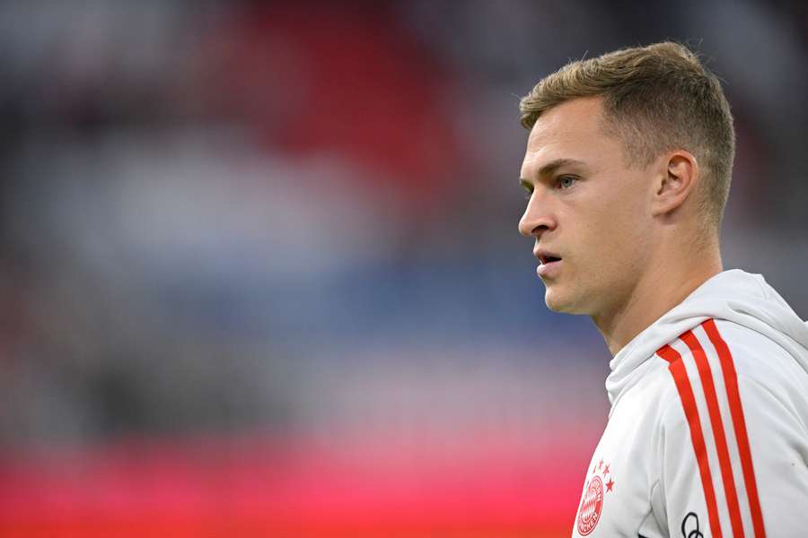 Kimmich não joga desde o dia 1 de dezembro, como a maior parte dos jogadores da seleção alemã