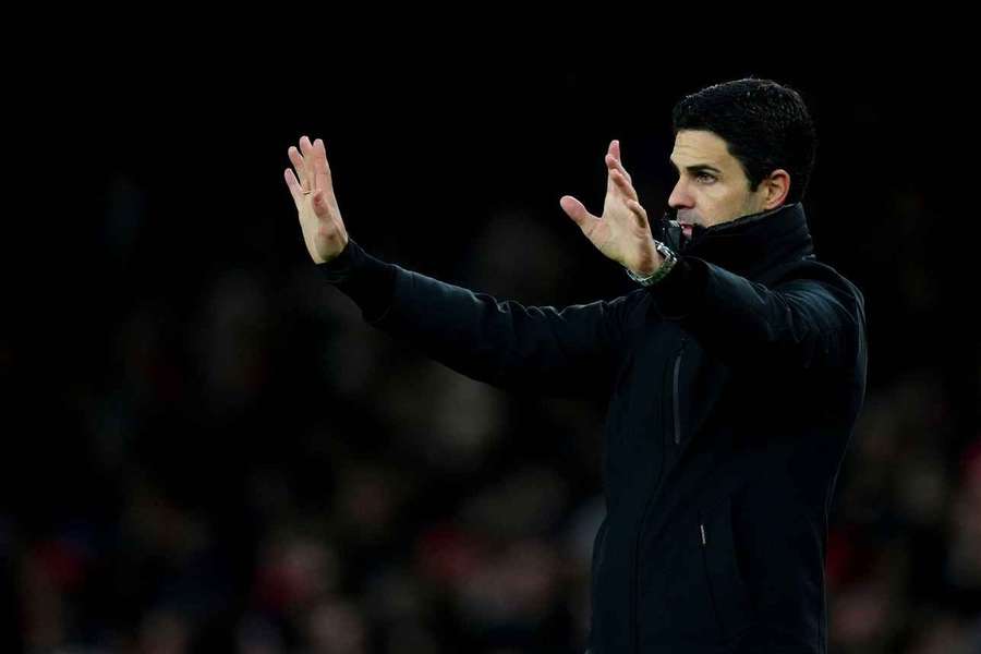 Menedżer Arsenalu Mikel Arteta