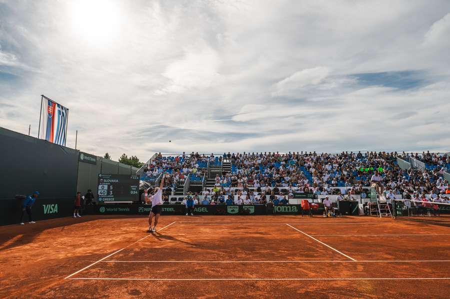 Košické NTC zažilo predstavenie Davis Cupu.