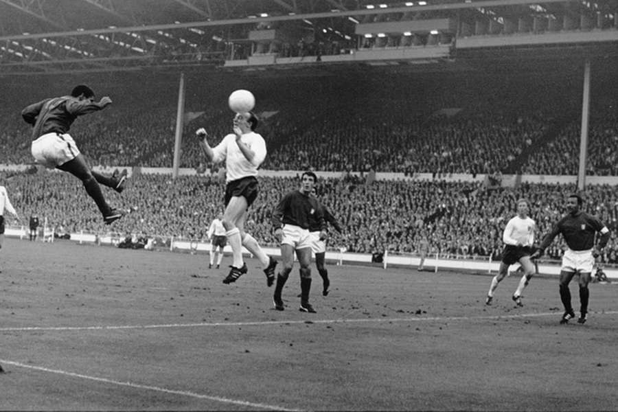 Eusébio em ação no Mundial-1966