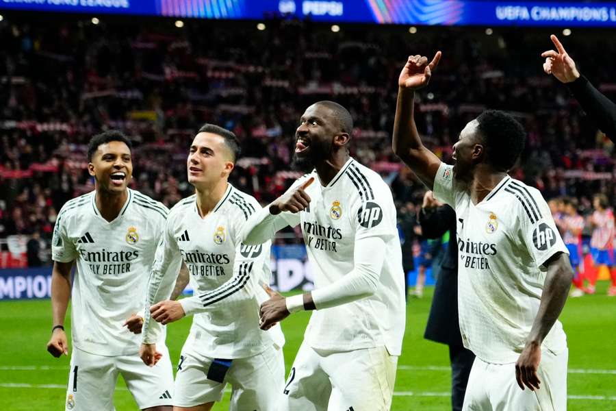 La UEFA investiga a cuatro jugadores del Madrid por su celebración en el Metropolitano