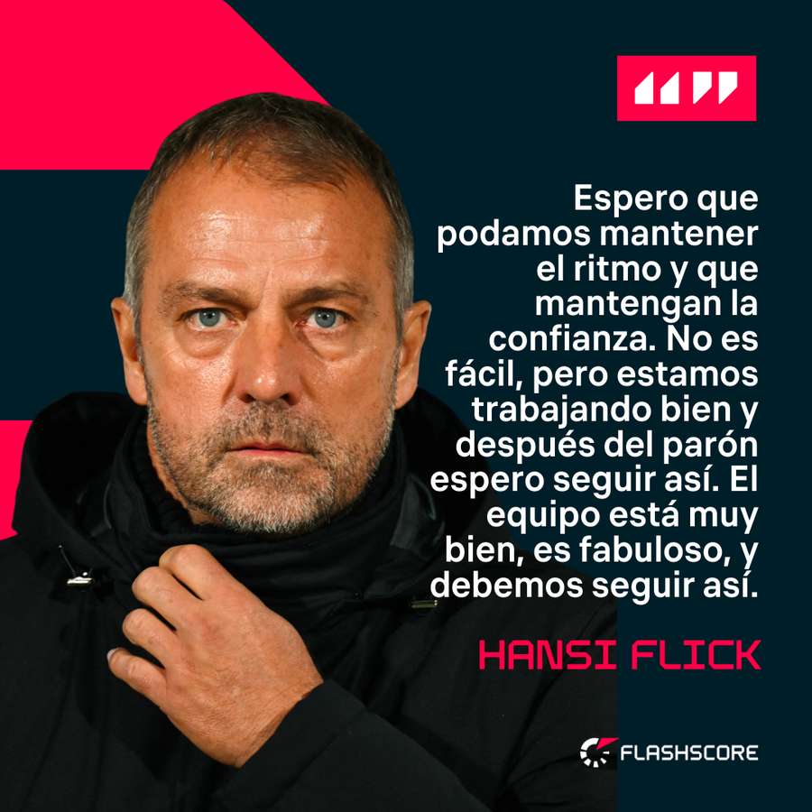 Los palabras de Flick.